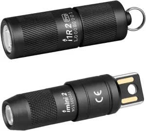 OLIGHT I1R 2 Pro Eos 180 Lumens EDC Rechargeable Keychain Flashlight Bundle with IMINI 2 Flash Light