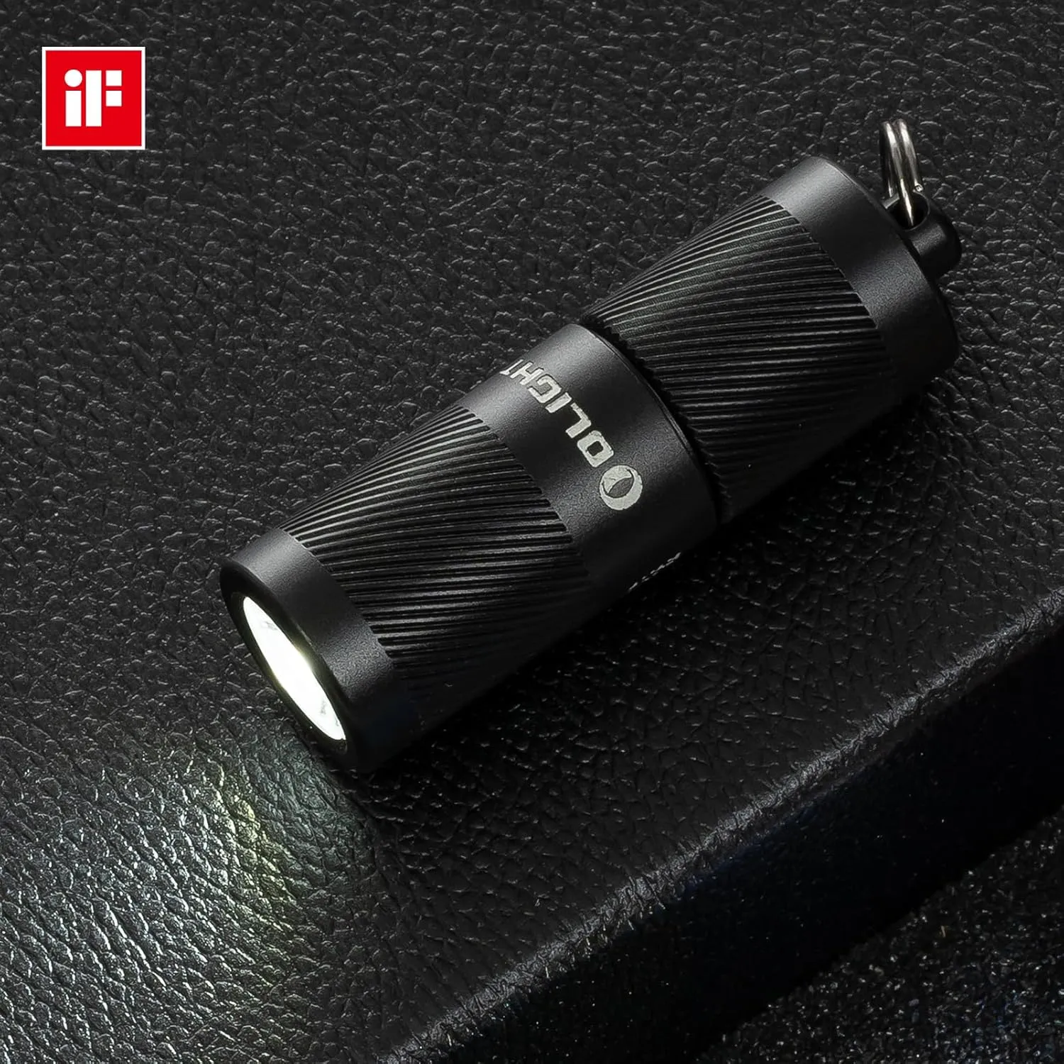 OLIGHT I1R 2 Pro Eos 180 Lumens EDC Rechargeable Keychain Flashlight, Powered by Built-in Rechargeable Battery with Type-C USB Cable, Slim Mini Handheld Light for Everyday Carry (Black)