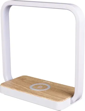 OttLite Wireless Charging Station and Night Light, White