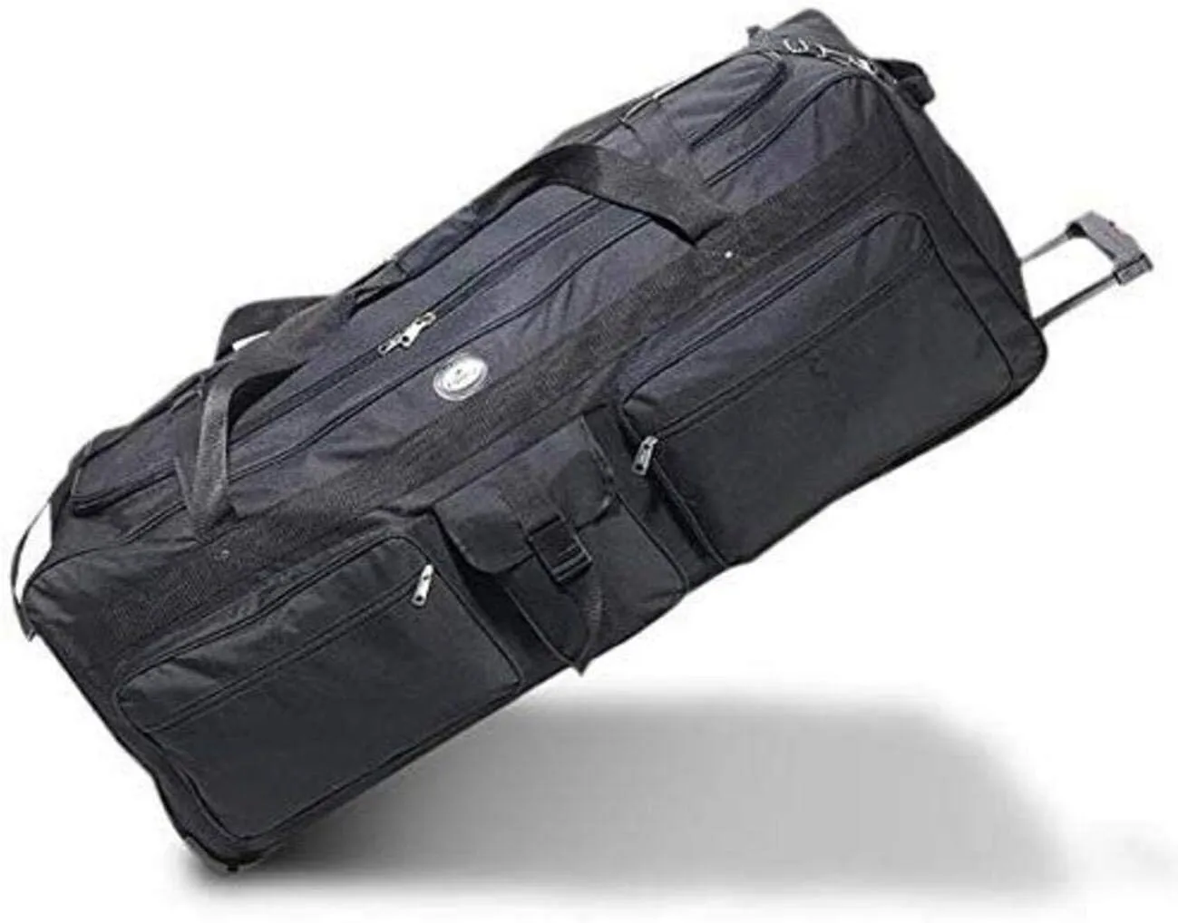 Oversized Duffle Bag with Rollers - Extra Large 42 Inches Rolling Duffel Bag - Perfect Heavy-Duty Camp Bag for Summer Camp, Travelers and Sports Equipment