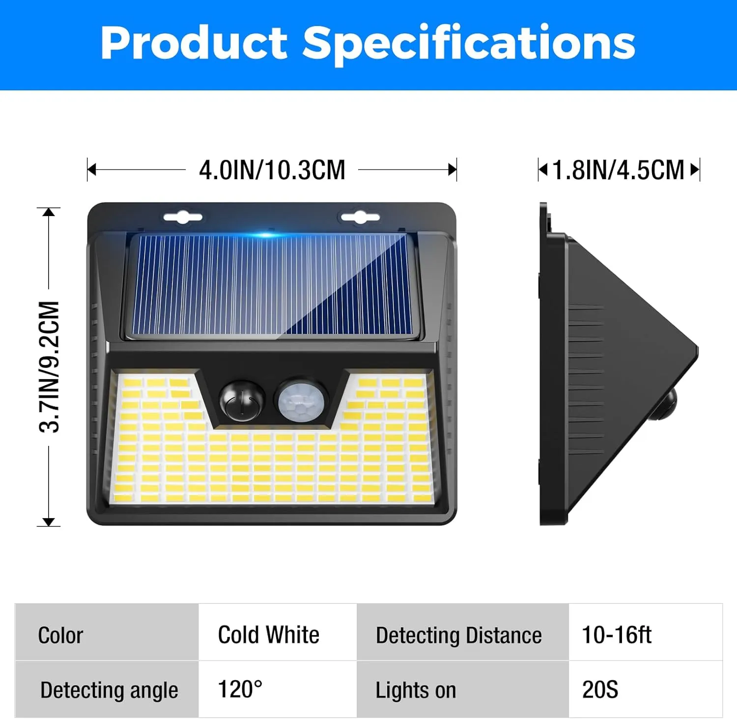 Peasur Solar Lights Outdoor Waterproof [12 Packs/140 LEDs], 3 Lighting Modes Solar Motion Sensor Light Outdoor, Ultra Bright Security Lights Outdoor Solar Lights for Outside Fence Yard Patio Deck