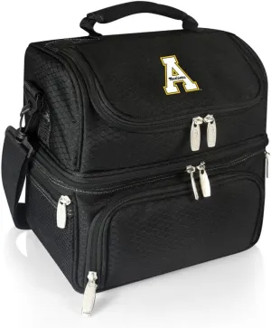PICNIC TIME NCAA Nebraska Cornhuskers Pranzo Lunch Bag - Insulated Lunch Box with Picnic Set - Lunch Cooler Bag