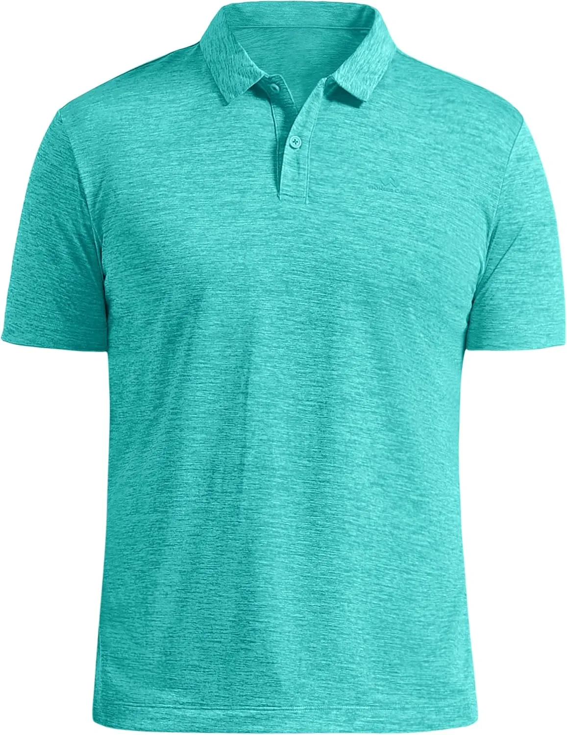 Pioneer Camp Men's Golf Shirt UPF 50  Quick Dry Polo Shirts Short Sleeve Moisture Wicking Performance Tees Collar Work Shirts