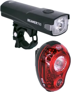 Planet Bike Beamer 700 and Rojo 100 Bike Light Set
