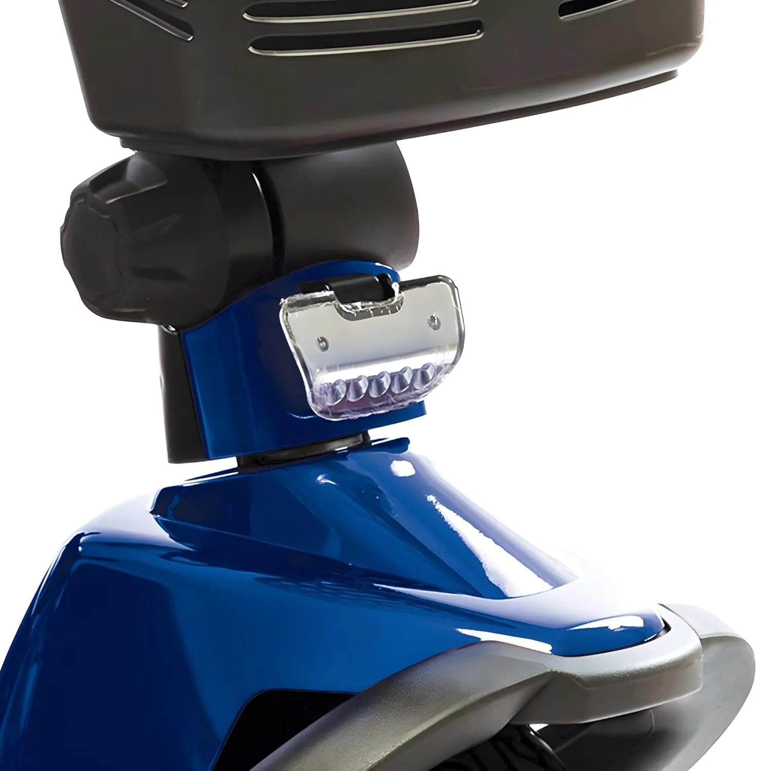 Pride Mobility Victory 10 3-Wheel Scooter - Comfort Mobility for Adults, 40 Ah Battery, 400 Lbs Weight Capacity, Viper Blue, 18"x17" Foldable seat - SC610