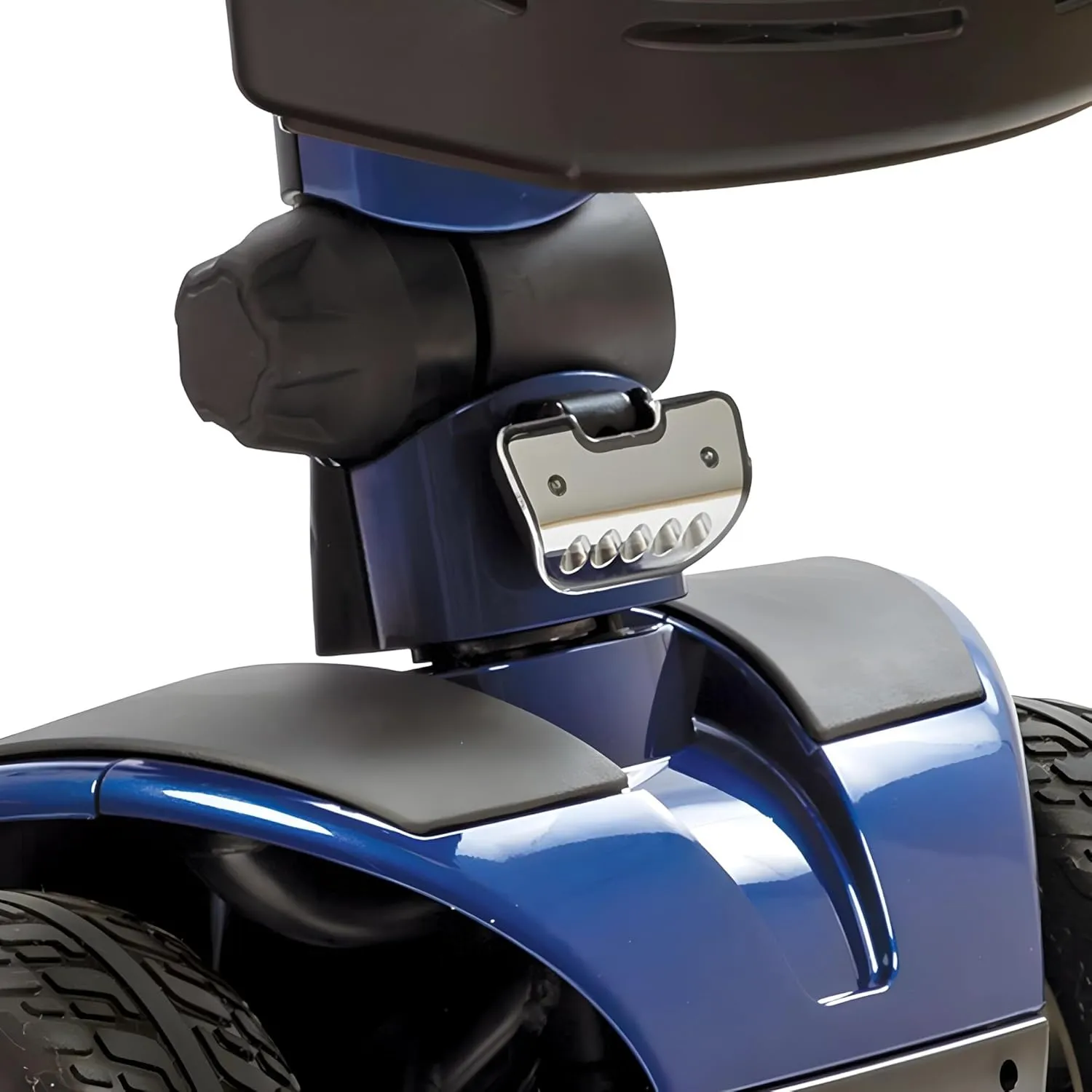 Pride Mobility Victory 10 4-Wheel Scooter - Comfort Mobility for Adults, 40 Ah Battery, 400 Lbs Weight Capacity, Viper Blue, 18"x17" Fordable Seat - SC710