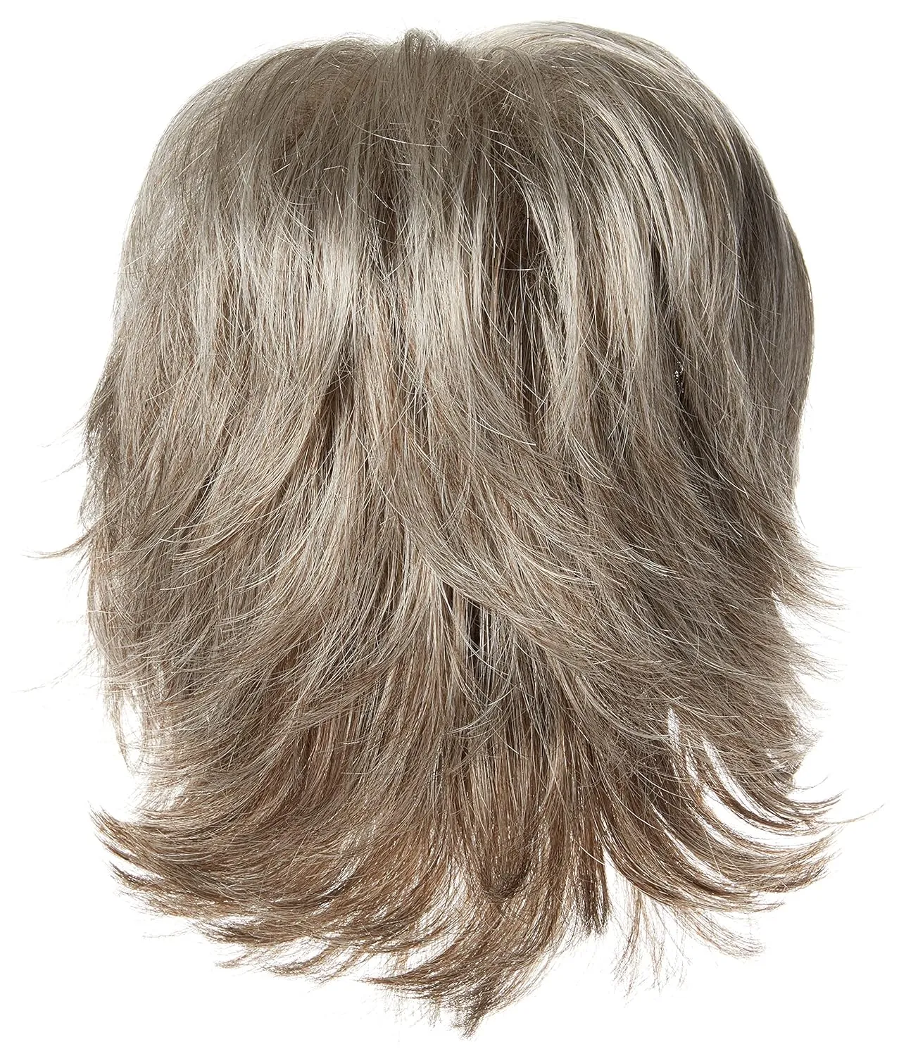 Raquel Welch Trend Setter Mid-Length Shag Wig by Hairuwear, Large Cap Size, R119G Gradient Smoke