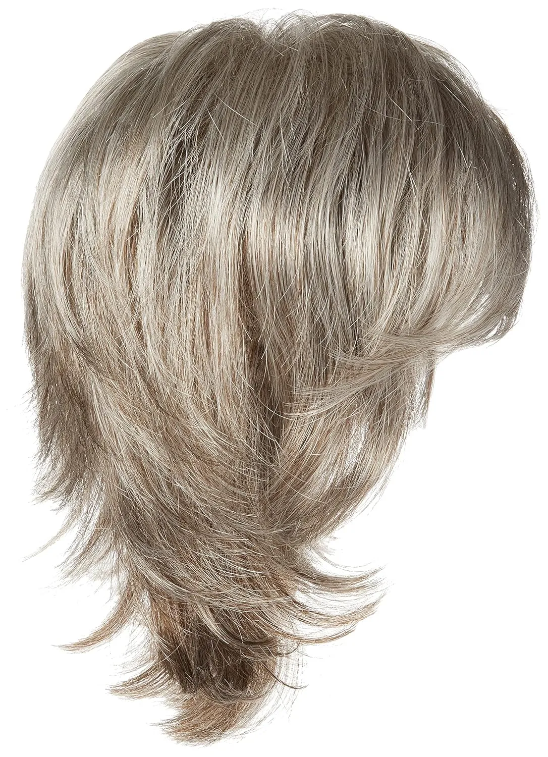 Raquel Welch Trend Setter Mid-Length Shag Wig by Hairuwear, Large Cap Size, R119G Gradient Smoke
