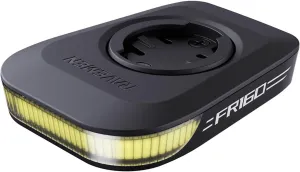RAVEMEN FR160 Compatible with Garmin Bike Computer, Bike Light for Being Seen, Compact Flashing Light for Bike Safety with 6 Modes, Side Visibility (Patent Protected)