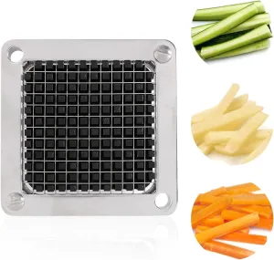 Replacement Chopper 1/4" Blade Commercial Vegetable Chopper Dicer Stainless Steel Blade for Fruit Cutting Machine Tomato French Fries Cutter