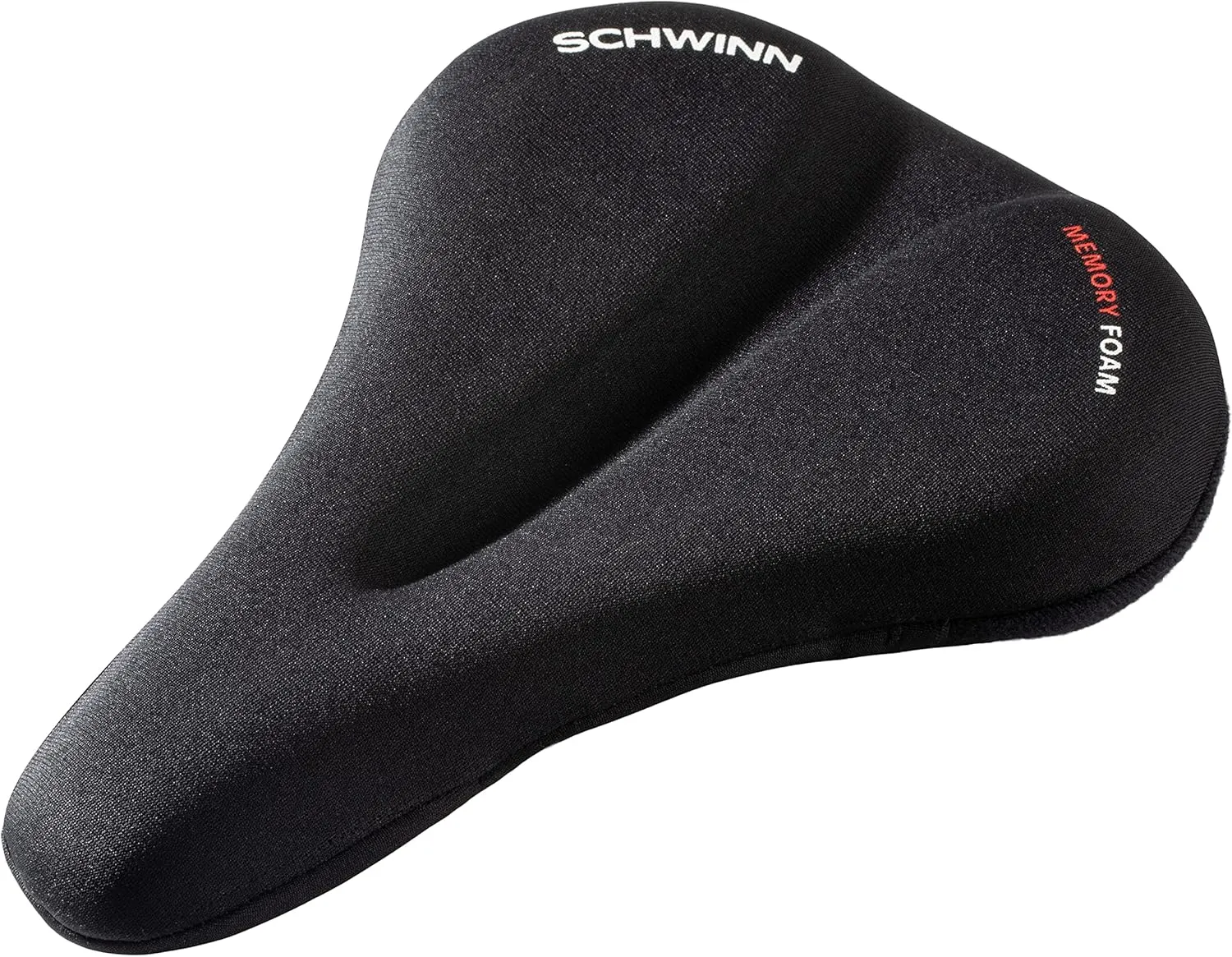 Schwinn Comfort Bike Sport Seat Cover, Sport Memory Foam Padding Dual Strap, Fits Most Seats for Standard or Stationary Bikes