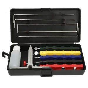 Sharpening System, Kitchen FiX Angle Knife Sharpener Knife Sharpener Kit Grinder Sharpening Stone Set Diamond Sharpening System Tools for Chef Home