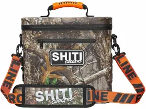 SHITI Coolers Cooler Bag for Camping, Travel, Beach, Soft Lunch Box for Food, Drinks & Ice, Portable, Waterproof 24 Hour Insulated Bag with Bottle Opener, Customizable, The Realtree,12 Cans