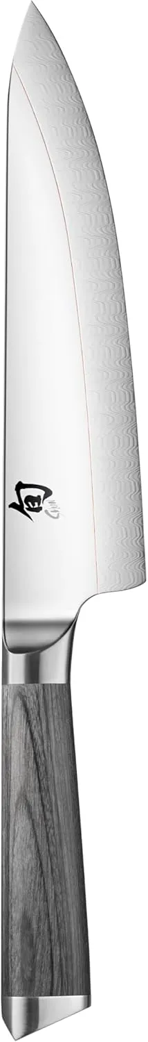 Shun Cutlery Kagerou Chef's Knife 8 Inch, Thin, Sharp, Light Kitchen Knife, Ideal for All-Around Food Preparation, Authentic, Handcrafted Japanese Knife, Professional Chef Knife