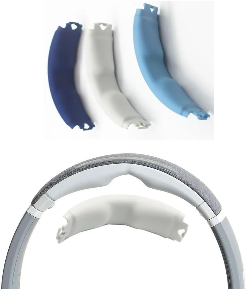 Silicone Headband Pad for Skullcandy Crusher Evo Headphones, Headband Protector Cover Pad, Dark Blue
