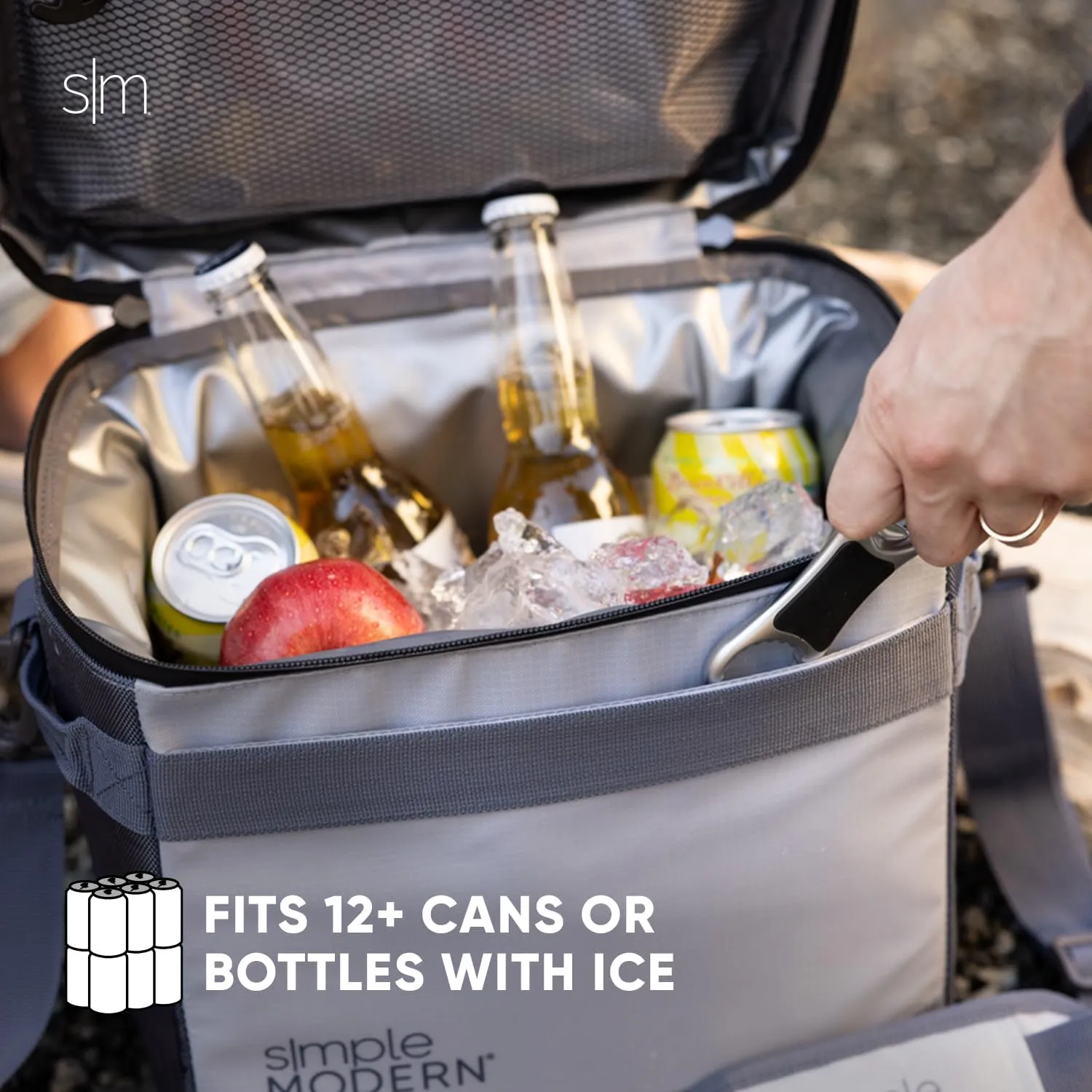 Simple Modern Officially Licensed NFL Philadelphia Eagles Day Cooler for 12 Cans | Soft Insulated Ice Chest with Carrying Strap & Handle | Lunch Box Travel, Game Day | 11 Liter | Philadelphia Eagles