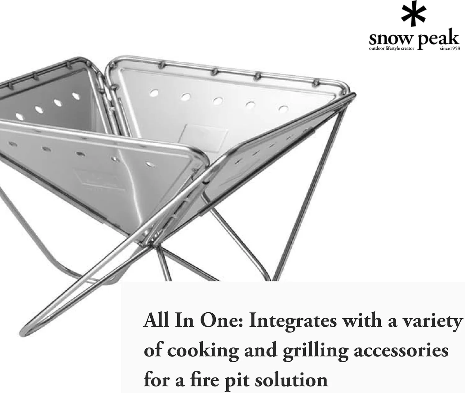 Snow Peak Pack & Carry Fireplace