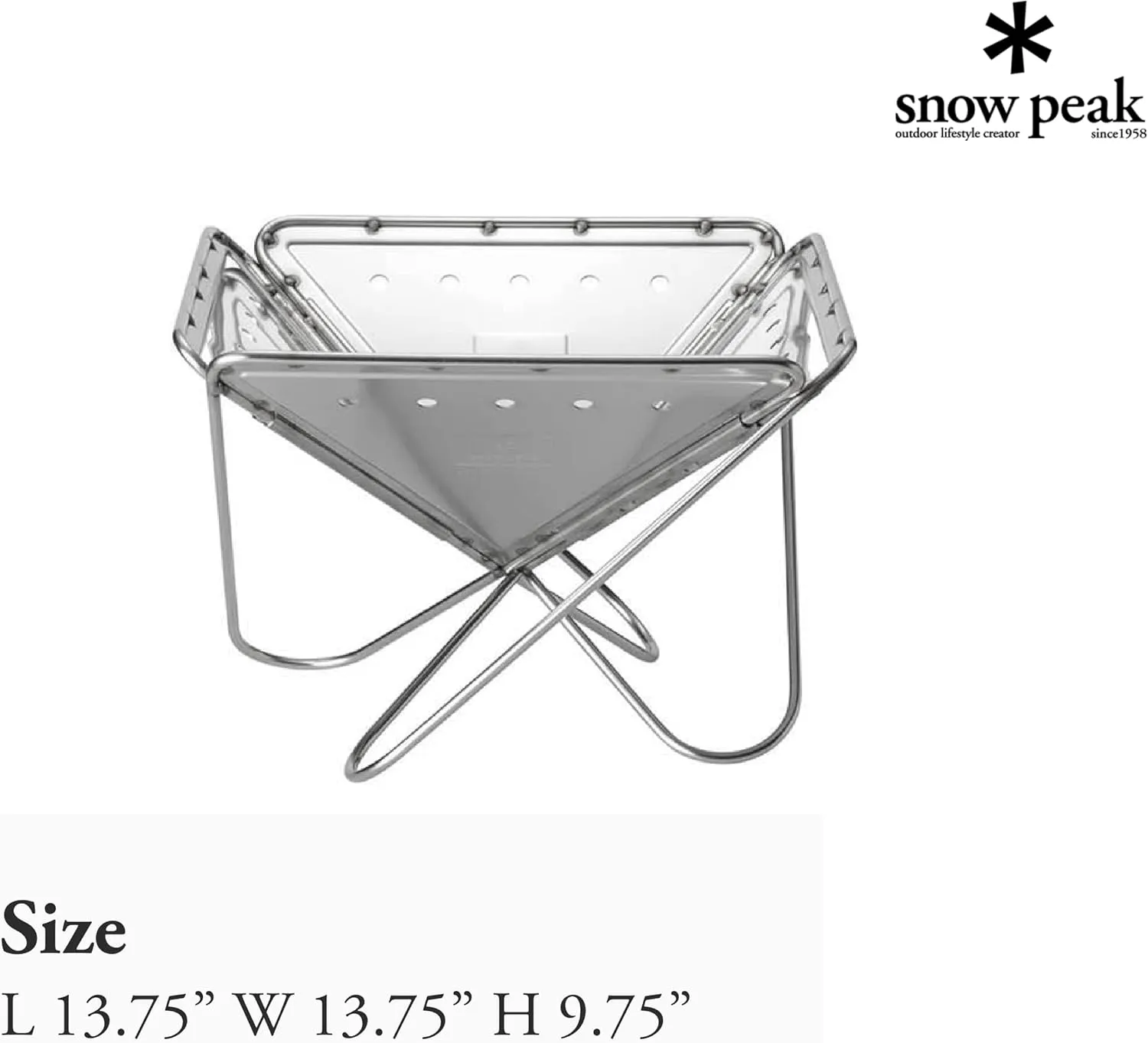 Snow Peak Pack & Carry Fireplace