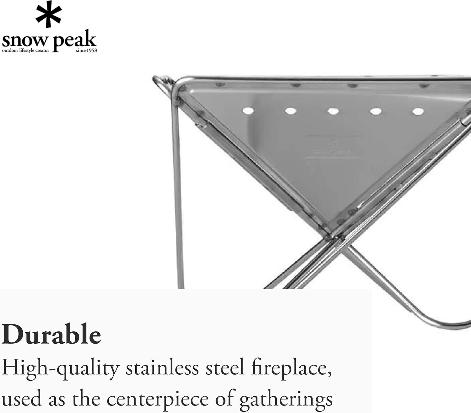Snow Peak Pack & Carry Fireplace