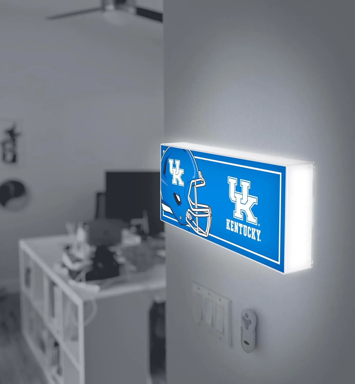 SOAR NCAA LED Ambience Light Box: Elevate Your Space with Officially Licensed Wall Décor