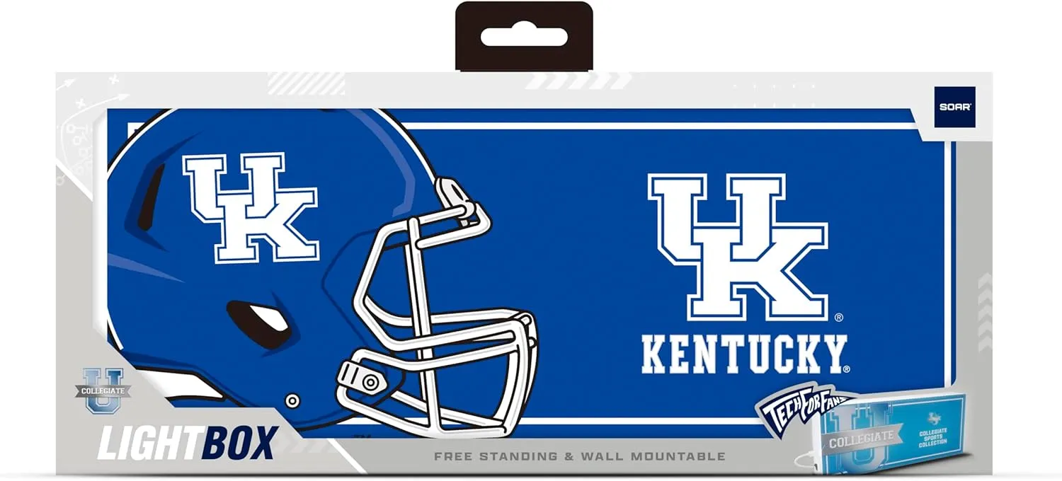 SOAR NCAA LED Ambience Light Box: Elevate Your Space with Officially Licensed Wall Décor