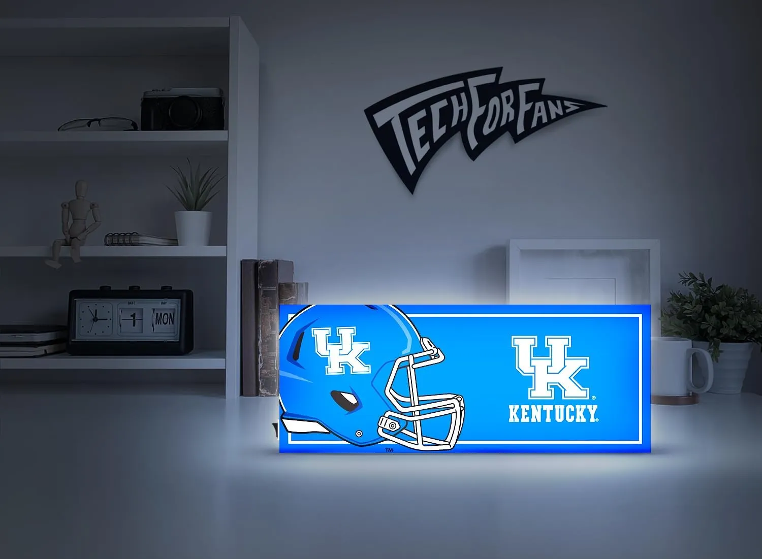 SOAR NCAA LED Ambience Light Box: Elevate Your Space with Officially Licensed Wall Décor