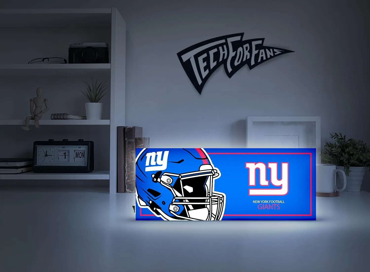 SOAR NFL LED Ambience Light Box: Elevate Your Space with Officially Licensed Wall Décor