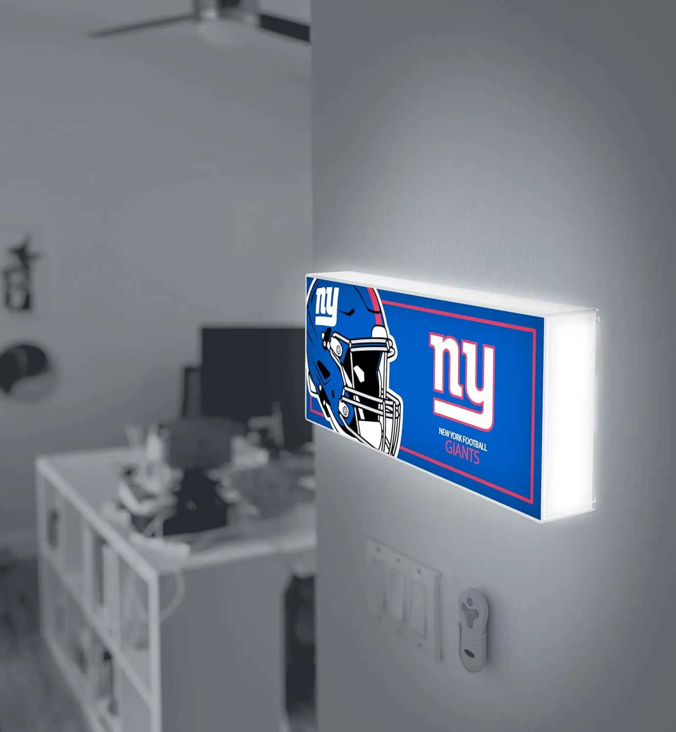 SOAR NFL LED Ambience Light Box: Elevate Your Space with Officially Licensed Wall Décor