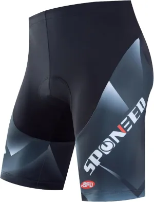 sponeed Men Bike Shorts Cushioned Biking Wear Gear Road Cycling Bottoms