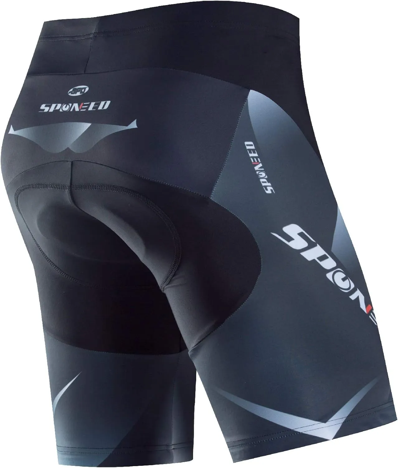 sponeed Men Bike Shorts Cushioned Biking Wear Gear Road Cycling Bottoms