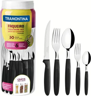 Stainless Steel 30PC IPANEMA BLACK