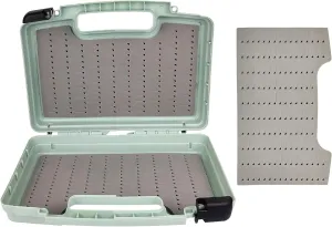 Streamer Fly Box Click Lock Large Streamer Flies Storage Fishing Tackle Boat Box Foam Fishing Trays