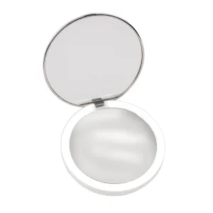 stylPro Flip N Charge Power Bank Compact Mirror with LED Light - Handheld Pocket Magnifying Mirror Travel Makeup & Hair Styling - 2 in 1 USB Charger - Mini Portable Mirror for Purse - 1 Piece