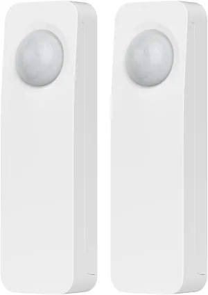 THIRDREALITY Zigbee Motion Sensor 2 Pack, Zigbee Hub Required, Pet Friendly, Work with Home Assistant,SmartThings, Aeotec,Homey, Hubitat or Echo Devices with Built-in Zigbee hub