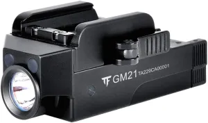 TrustFire GM21 Pistol Light 510 Lumens Gl ock Weapon Rail Mounted Flashlight Bright Gun-Light USB Rechargeable Quick Release Compact