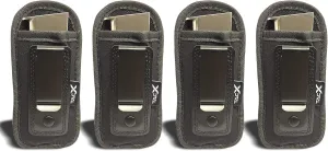 Universal IWB Magazine Holster Carrier | Inside The Waistband Mag Pouch | Single and Double Stack Magazine Concealment Holder for 9mm/.40/.45/.380 | Pepper Spray, Flashlight, Knife