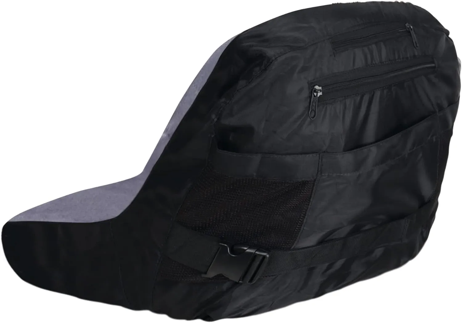 Universal Riding Lawn Mower Seat Cover, Compatible with John Deere, Craftsman, Cub Cadet, Kubota, Waterproof Seat Cover Fits Tractor seat backrests 12.5" - 14" H Without armrests (Grey)