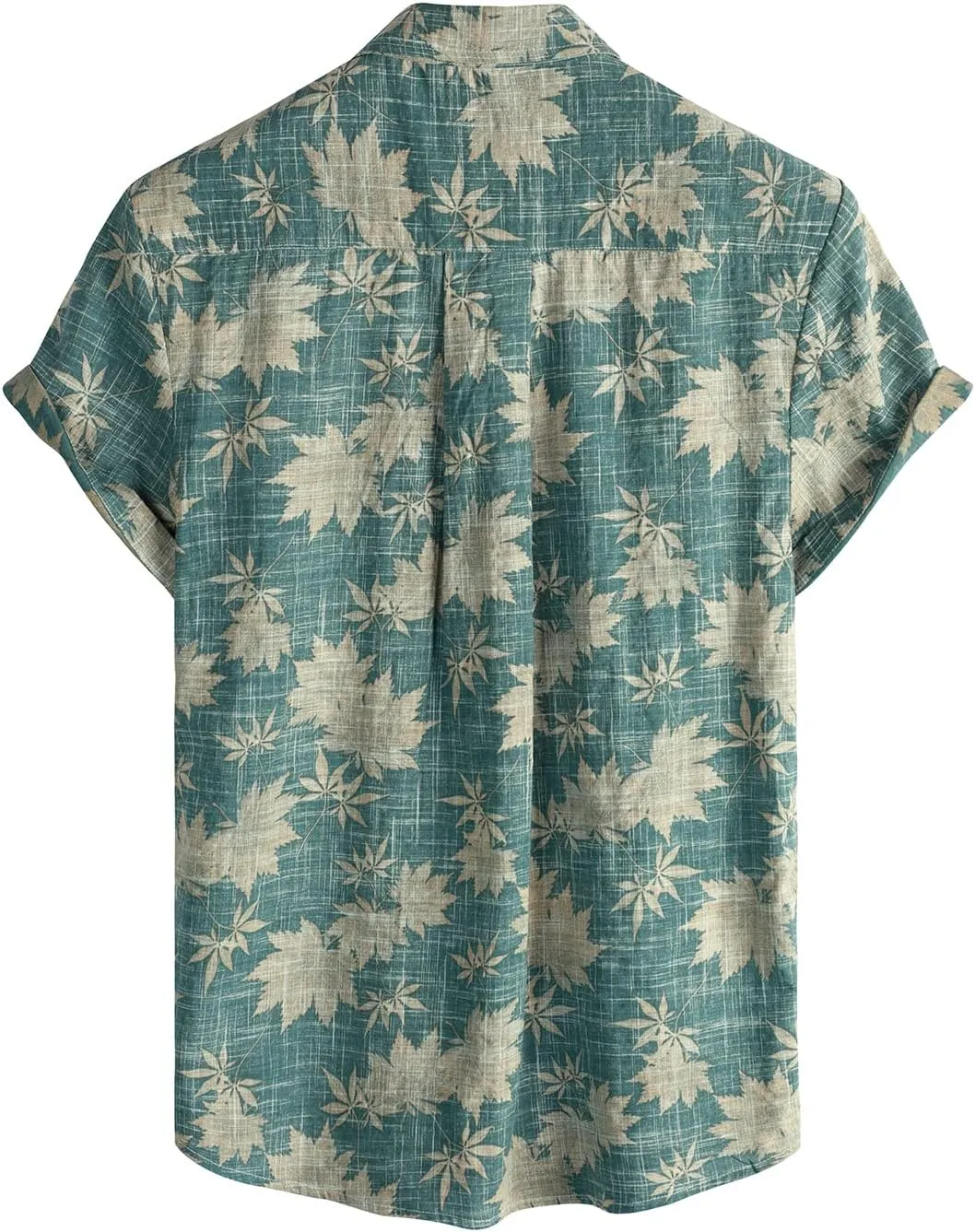 VATPAVE Mens Front Pocket Hawaiian Shirts Casual Floral Shirts Short Sleeve Button Down Beach Tropical Shirts