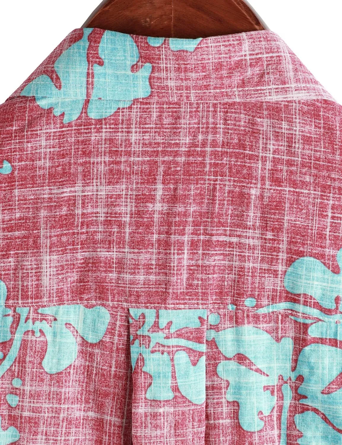 VATPAVE Mens Front Pocket Hawaiian Shirts Casual Floral Shirts Short Sleeve Button Down Beach Tropical Shirts