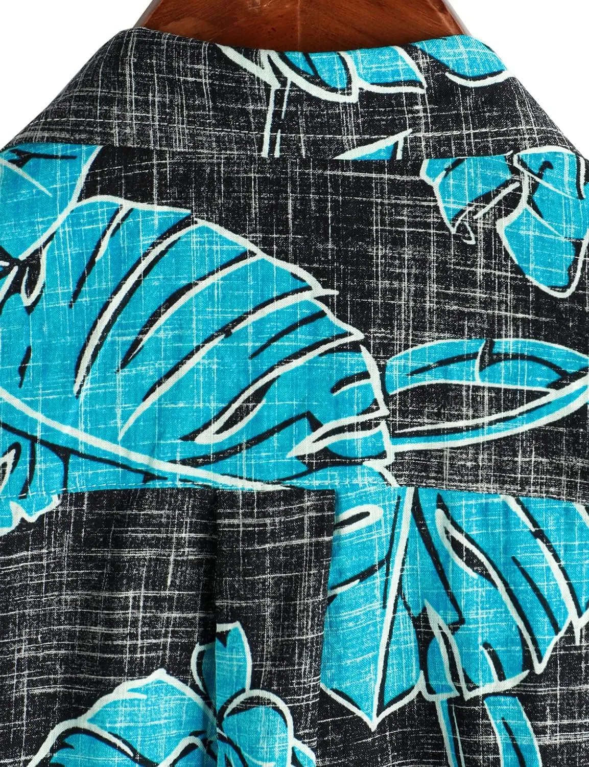 VATPAVE Mens Front Pocket Hawaiian Shirts Casual Floral Shirts Short Sleeve Button Down Beach Tropical Shirts