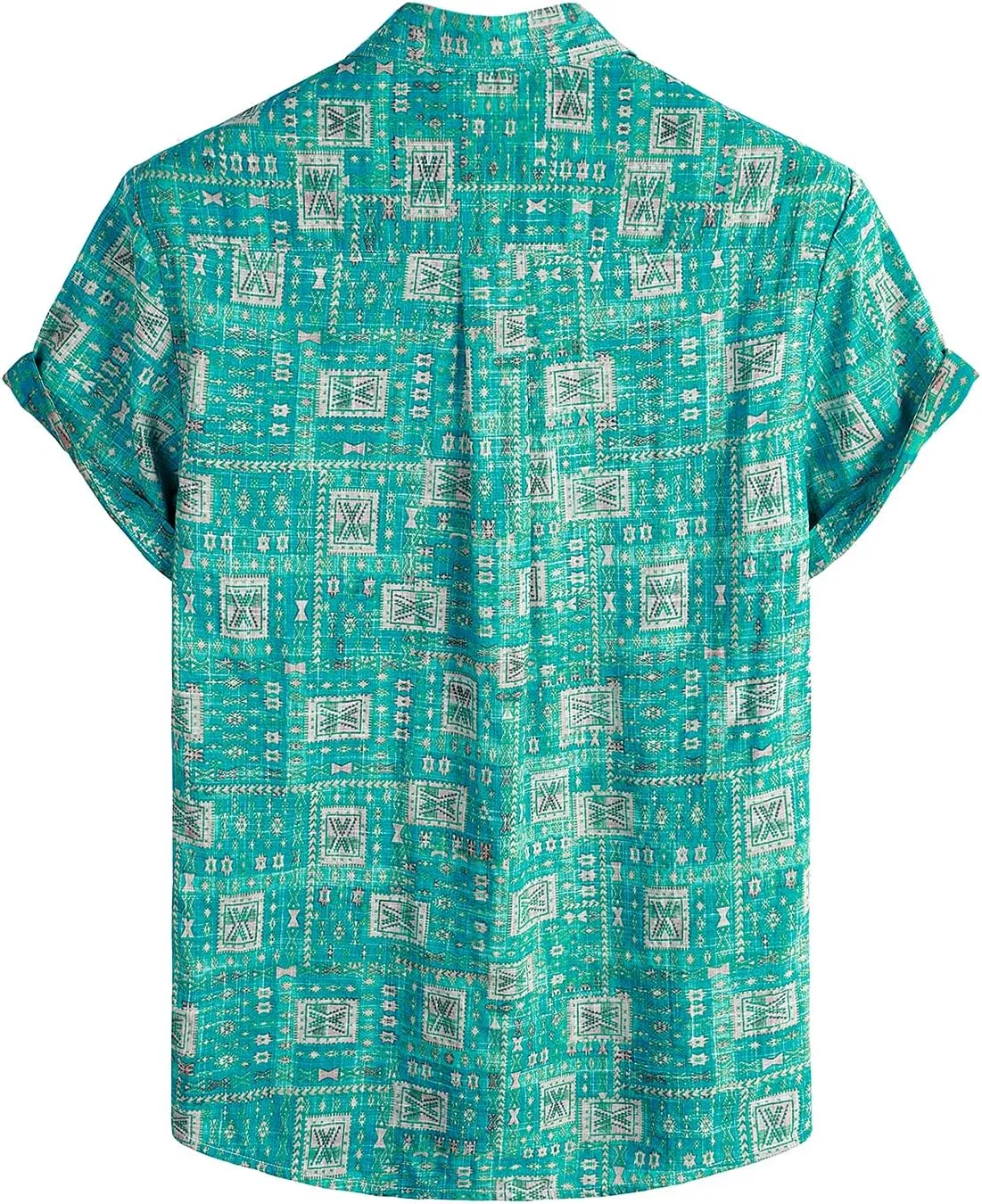 VATPAVE Mens Front Pocket Hawaiian Shirts Casual Floral Shirts Short Sleeve Button Down Beach Tropical Shirts
