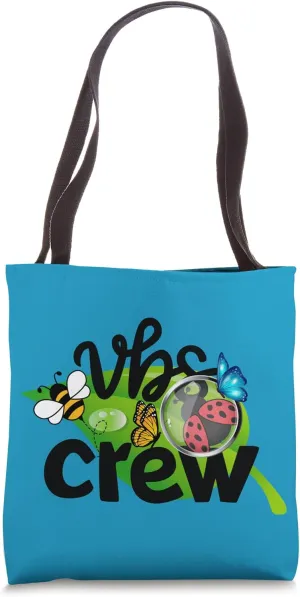 VBS Crew Magnified Smallest Insects a Summer Adventure Squad Tote Bag