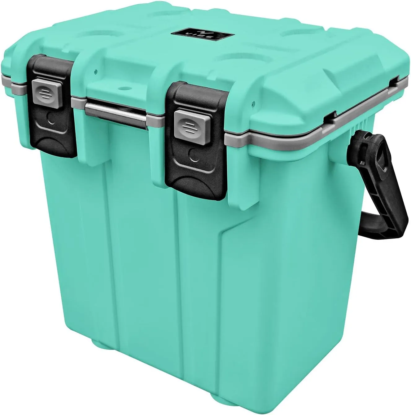 Vibe Heavy Duty Portable Insulated Cooler - 20 Quart - Roadie Rotomolded - Multi Day Super Ice Cold Storage - Camping Kayaking Beach RV Fishing Hunting Tailgating Snacking Van Life