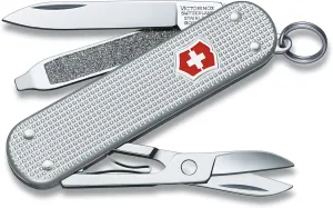 Victorinox Swiss Army Classic Pocket Knife (Silver Alox)
