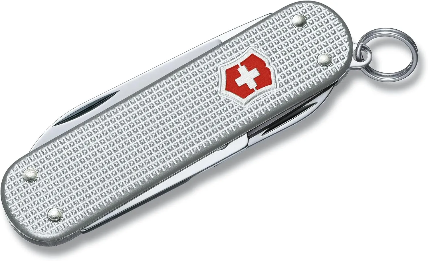 Victorinox Swiss Army Classic Pocket Knife (Silver Alox)