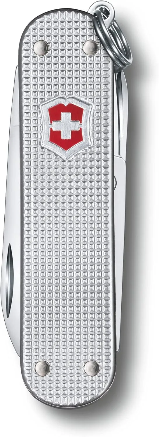Victorinox Swiss Army Classic Pocket Knife (Silver Alox)