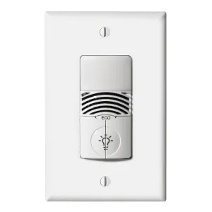 VNW-D-1001-DMV-W NeoSwitch Vacancy Dual Tech Dual Level, No Neutral, 120/277V Wall Switch Sensor, White