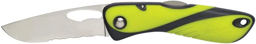 Wichard Offshore Fluo Serrated Knife