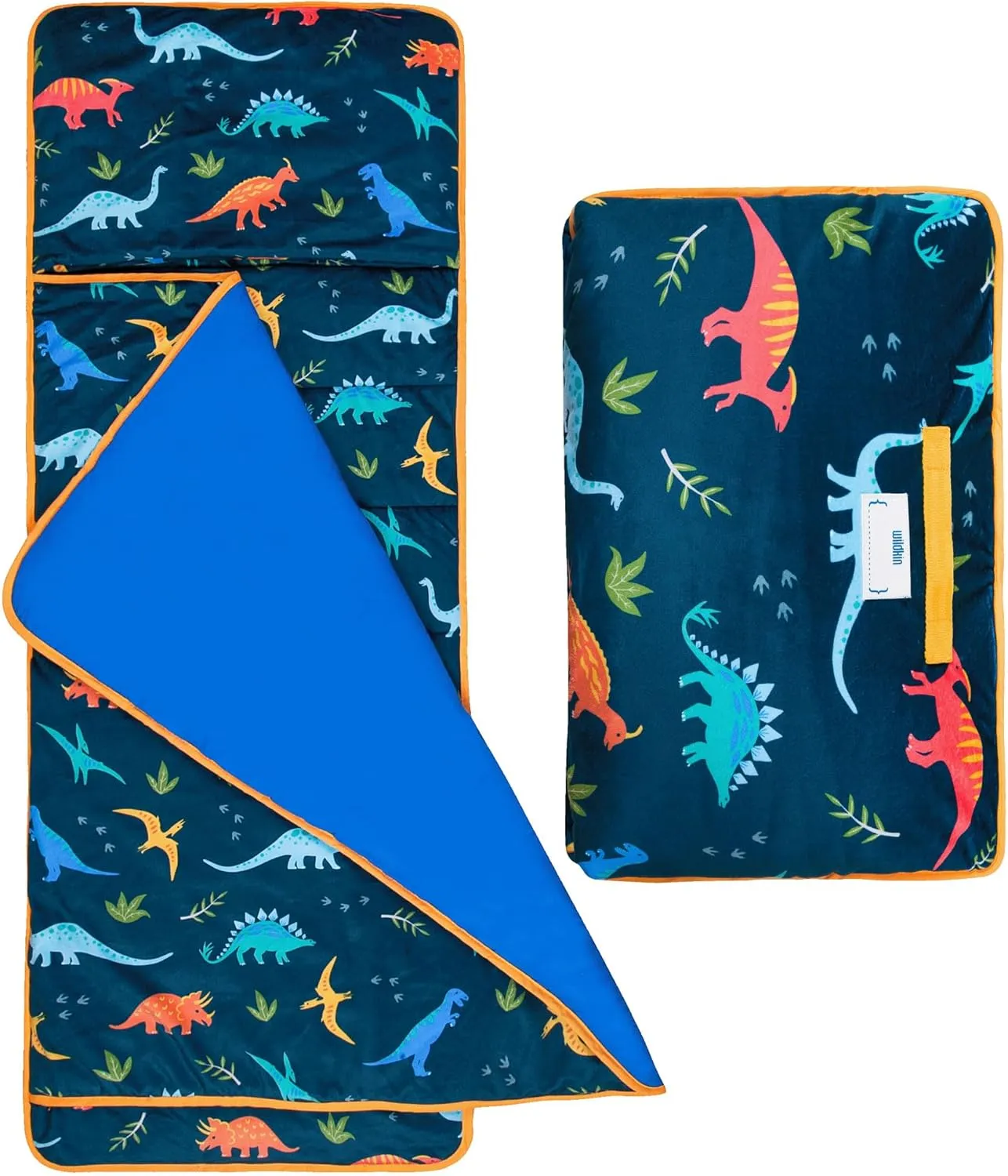 Wildkin Kids Plush Nap Mat – Soft, Cozy, Convenient for Daycare & Preschool