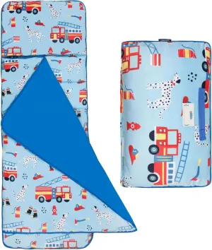 Wildkin Kids Plush Nap Mat – Soft, Cozy, Convenient for Daycare & Preschool